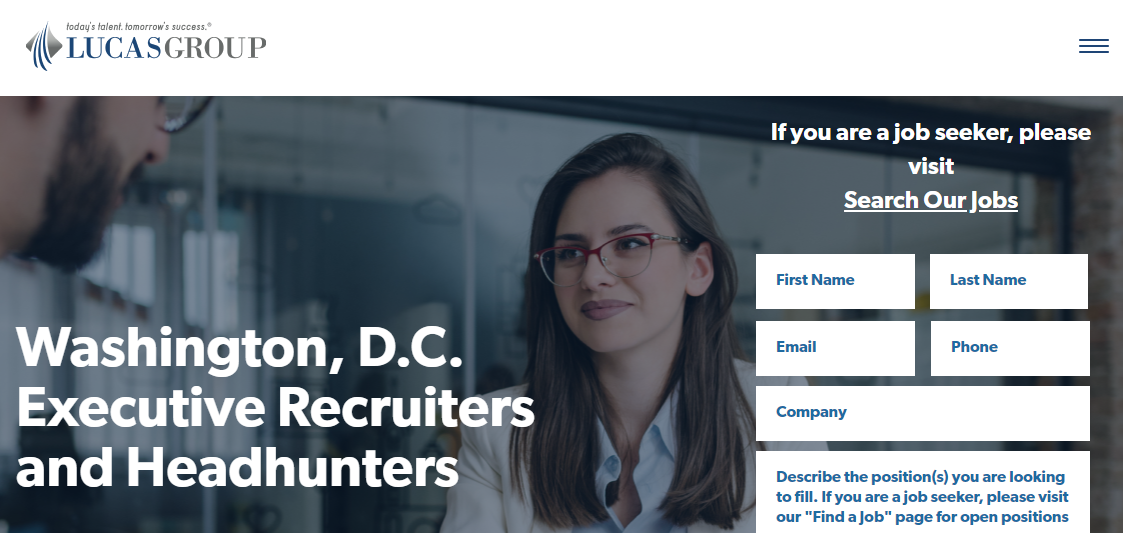 Lucas Group  Best Recruitments in Washington, DCRecruitments in Washington, DC
