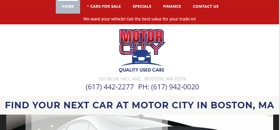 Dependable Used Car Dealers in Boston