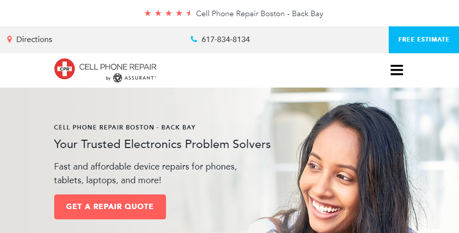Exemplary Cell Phone Repair in Boston