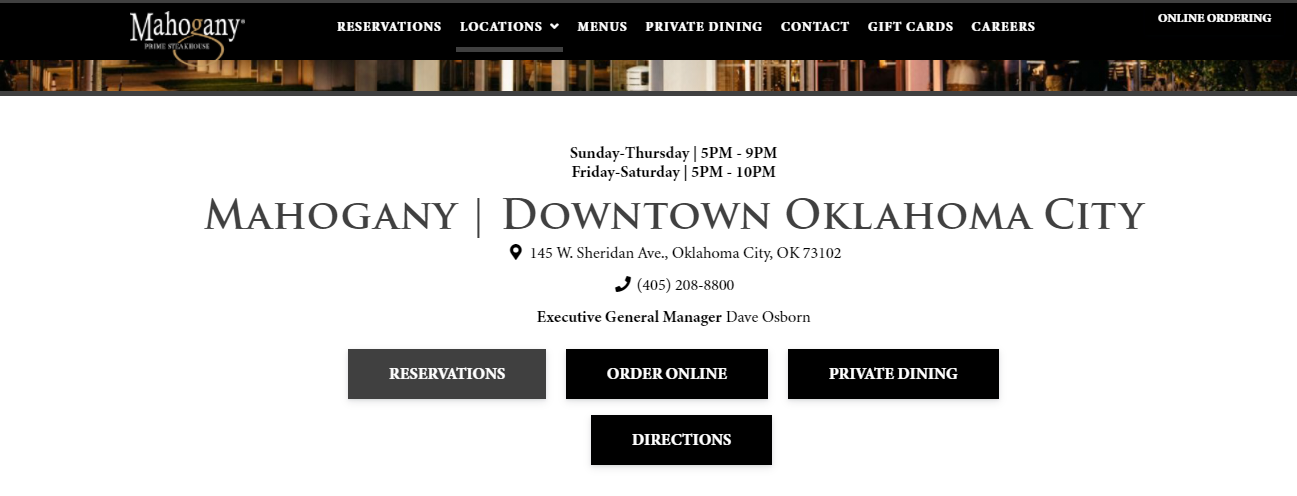 premier Steakhouses in Oklahoma City, OK
