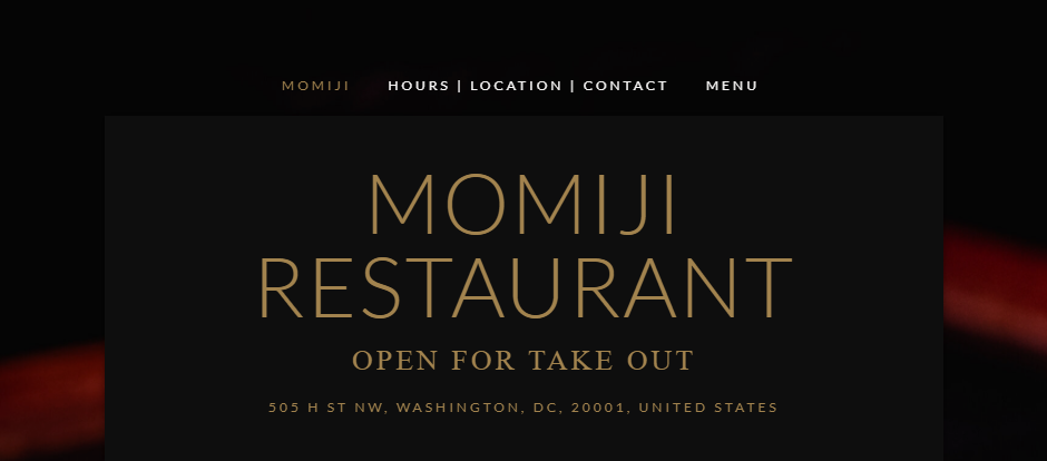 Genuine Japanese Restaurants in Washington