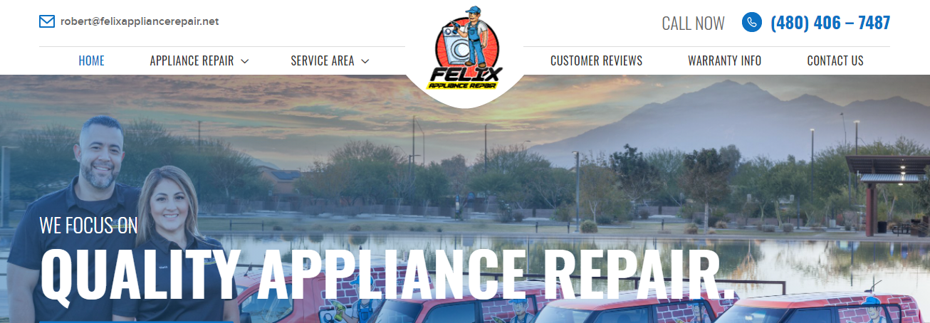 hardworking Appliance Repair Services in Mesa, AZ