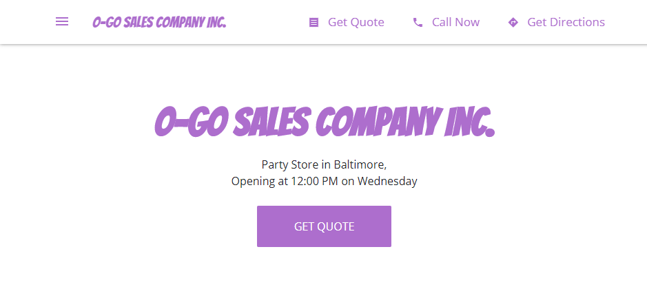 Complete Party Supplies in Baltimore