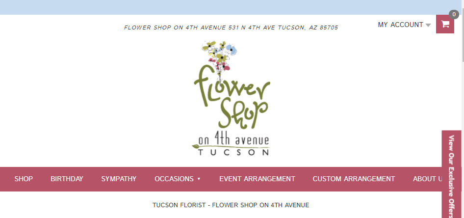 Known Florists in Tucson
