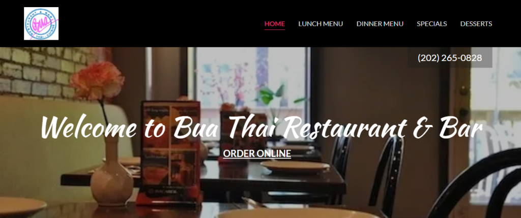 authentic Thai Restaurants in Washington, DC