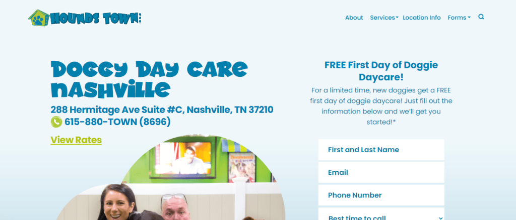 dynamic Doggy Day Care Centres in Nashville, TN