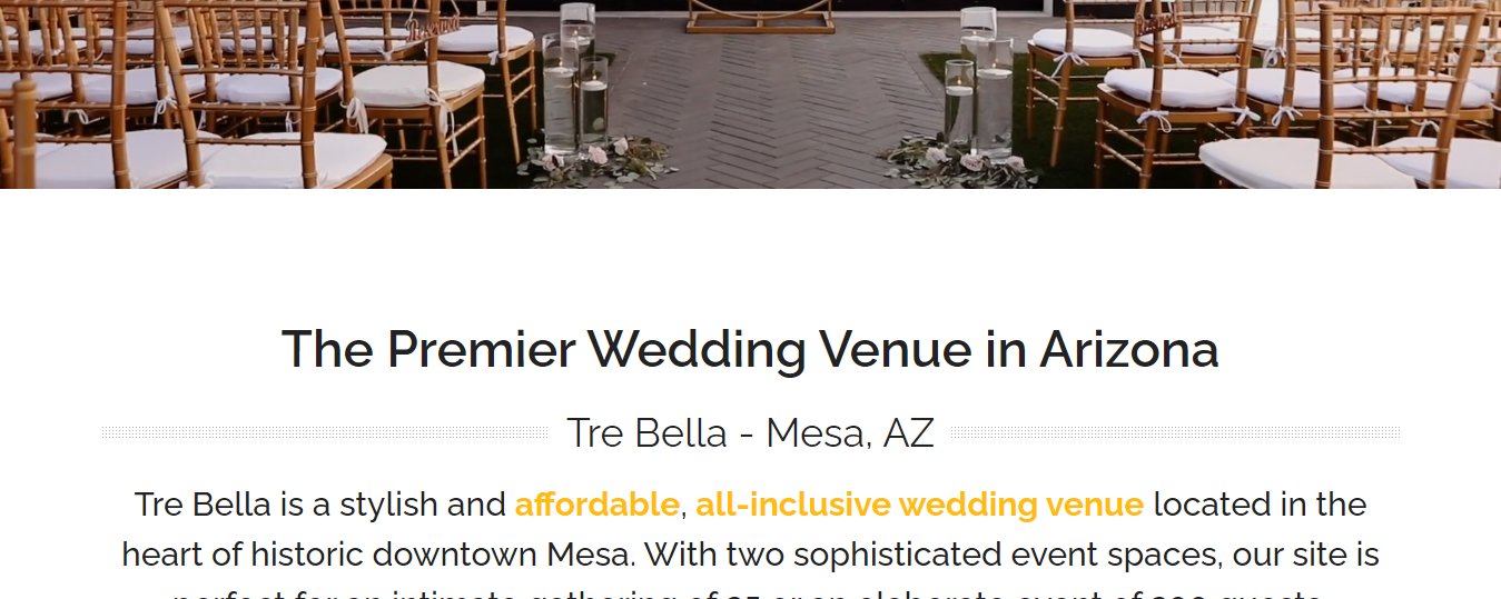 premier Wedding Planners in Mesa, AZ