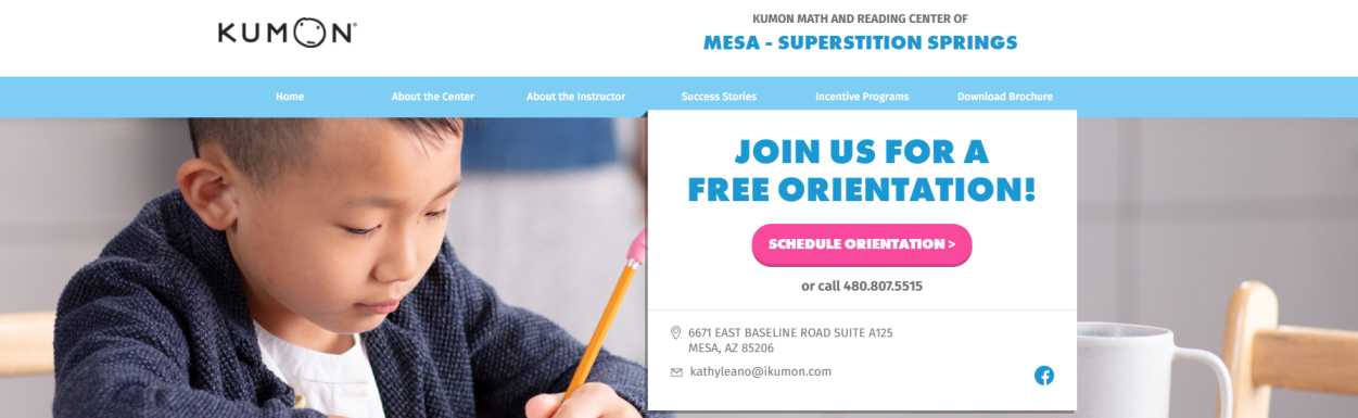 Kumon Math and Reading Center of Mesa - Superstition Springs