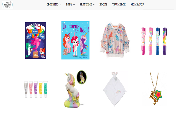 Best rated Unicorn Accessories & Fashion Websites