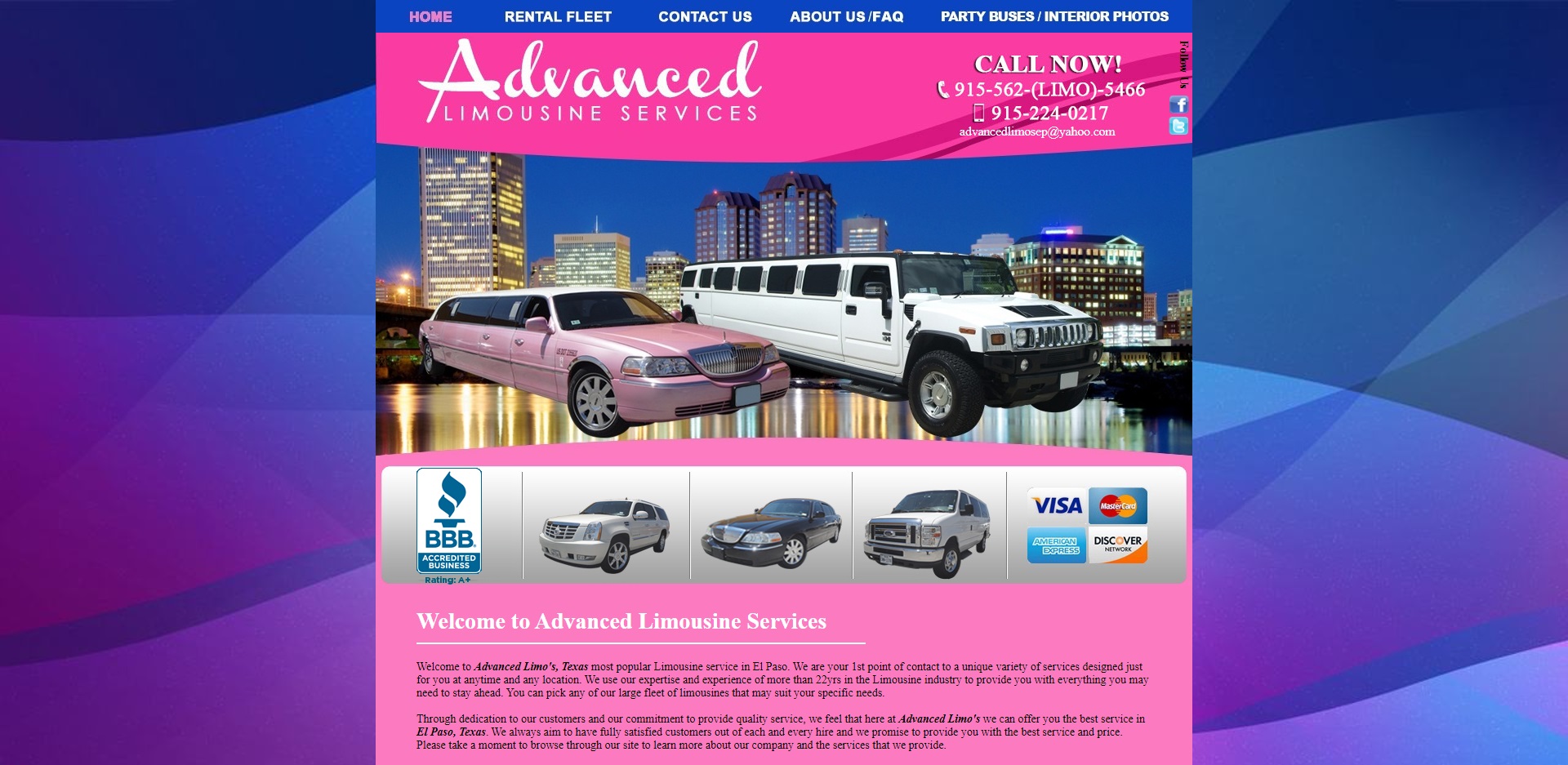 The Best Limo for Hire in El Paso, TX