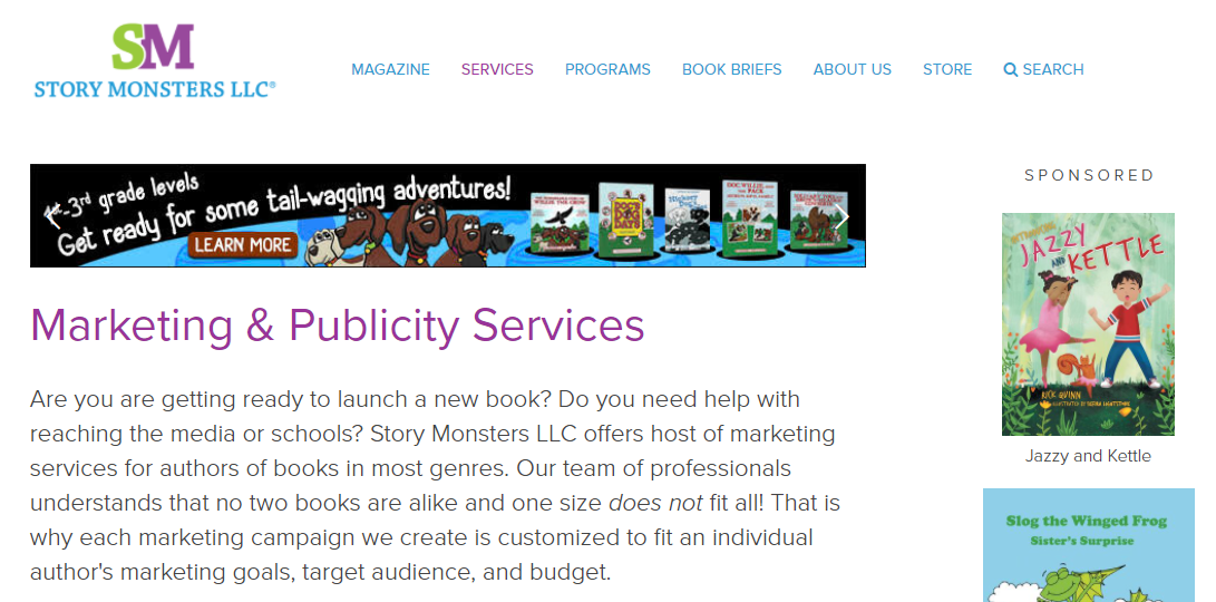 book promoting company