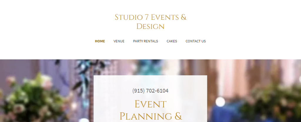 Studio 7 Events & Design Event Management Companies in El Paso, TX