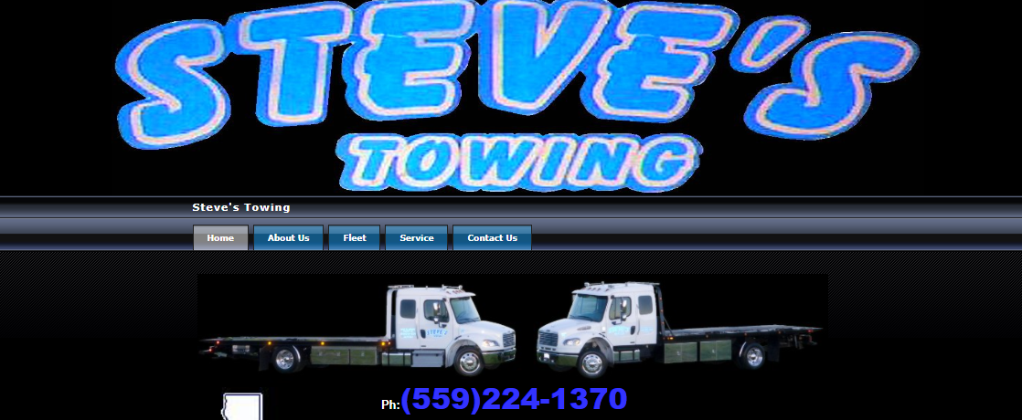 Steve's Towing Service Fresno, CA