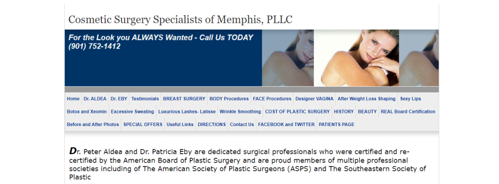 reliable Plastic Surgeons in Memphis, TN