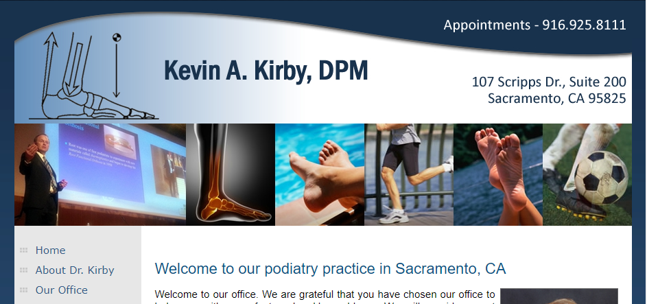 Known Podiatrists in Sacramento