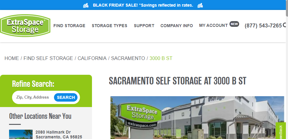 Affordable Self Storage in Sacramento