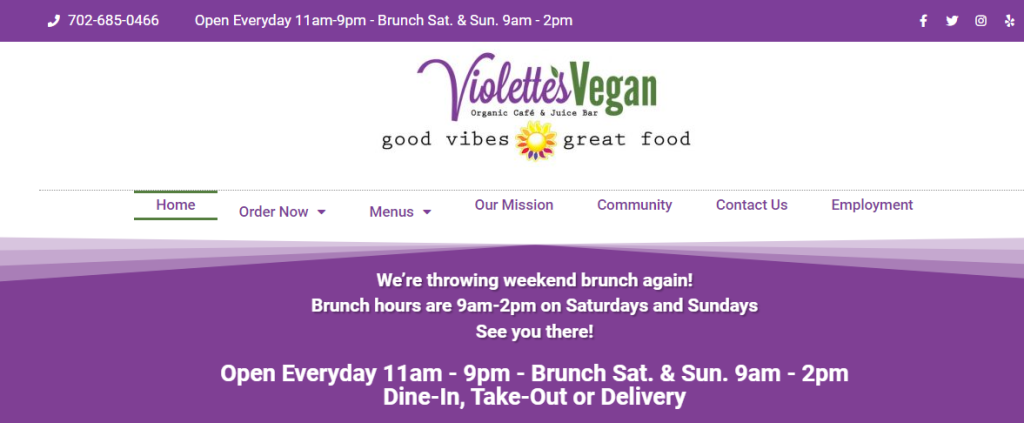 trusted Vegetarian Restaurants in Las Vegas, NV