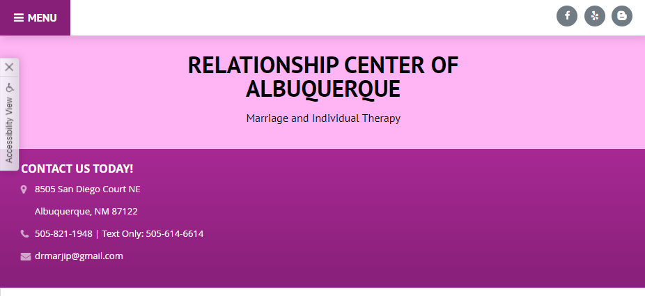 Preferable Marriage Counselling in Albuquerque