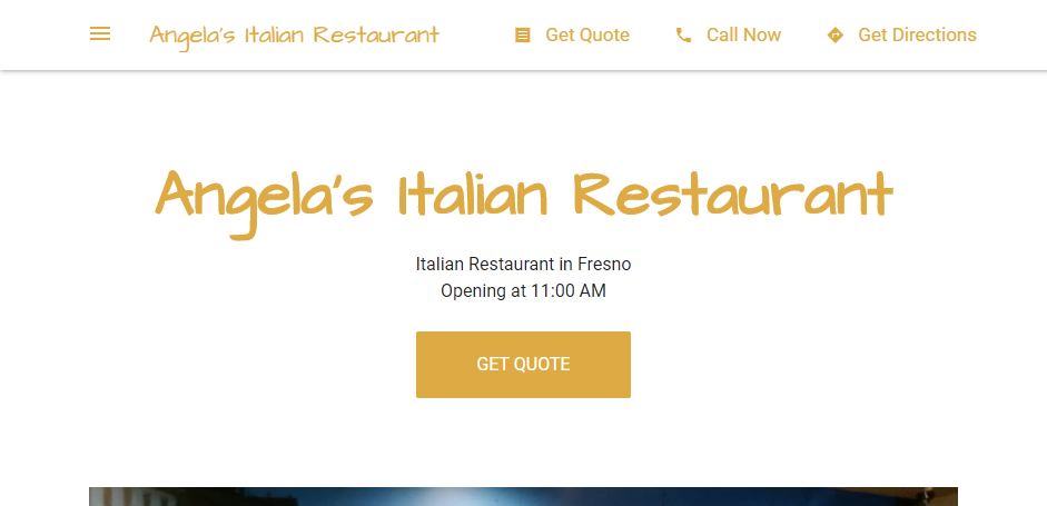 Ambient Italian Restaurants in Fresno