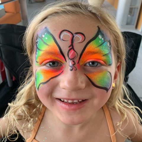Top Face Painting in Mesa