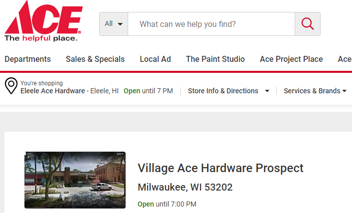 Village Ace Hardware Prospect