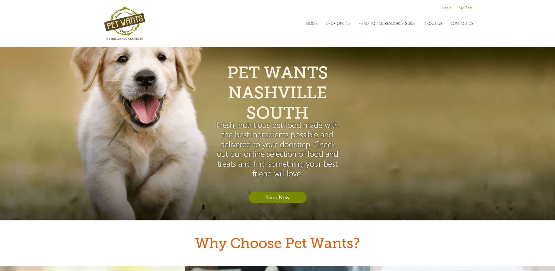 Nashville, Tennessee's Best Pet Shop