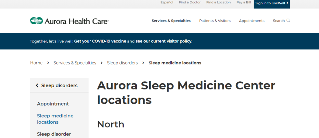 Aurora Sleep Medicine Center 