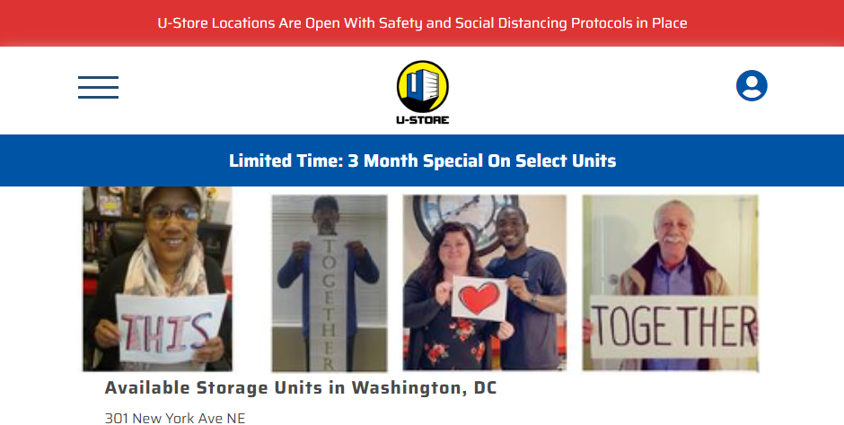 Cost-effective self-service storage in Washington