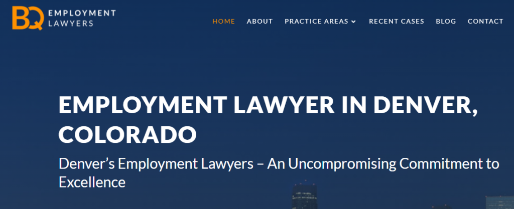 known Unfair Dismissal Attorneys in Denver, CO