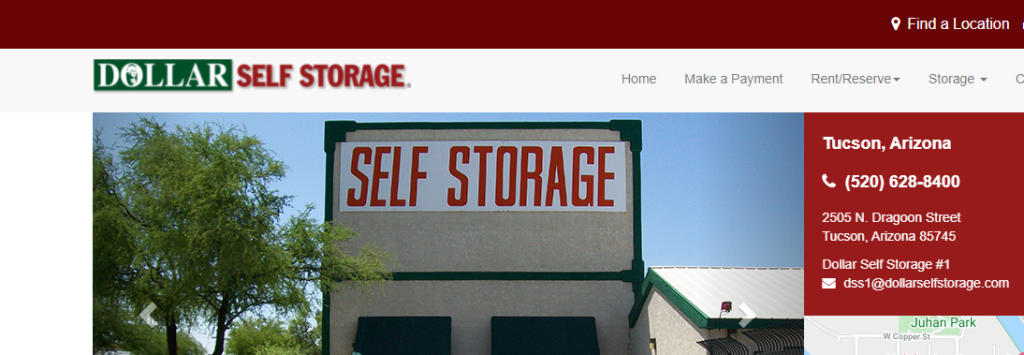 spacious Storage in Tucson, AZ