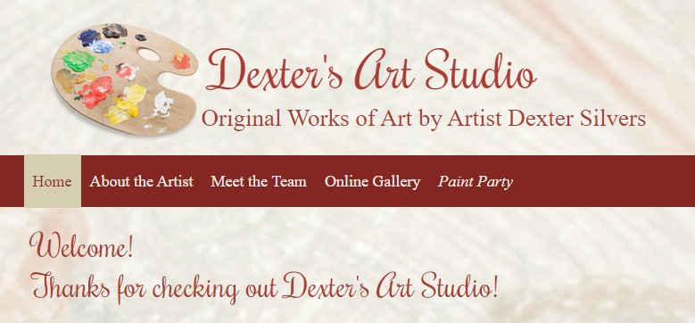 Dexter's Art Studio