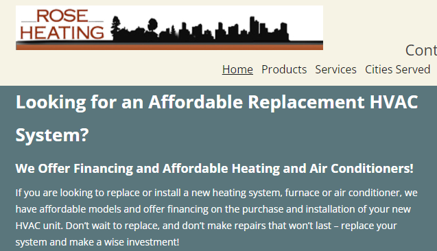 Rose Heating and Air Conditioning