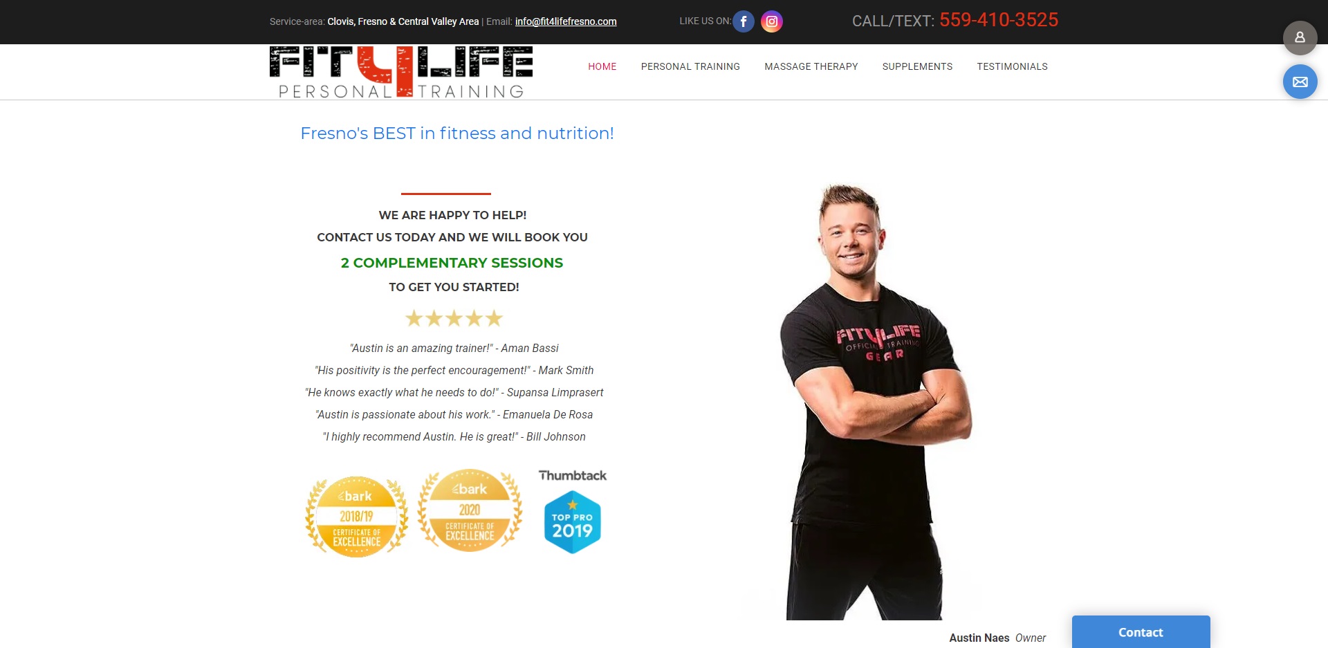 Best Personal Trainers in Fresno, CA