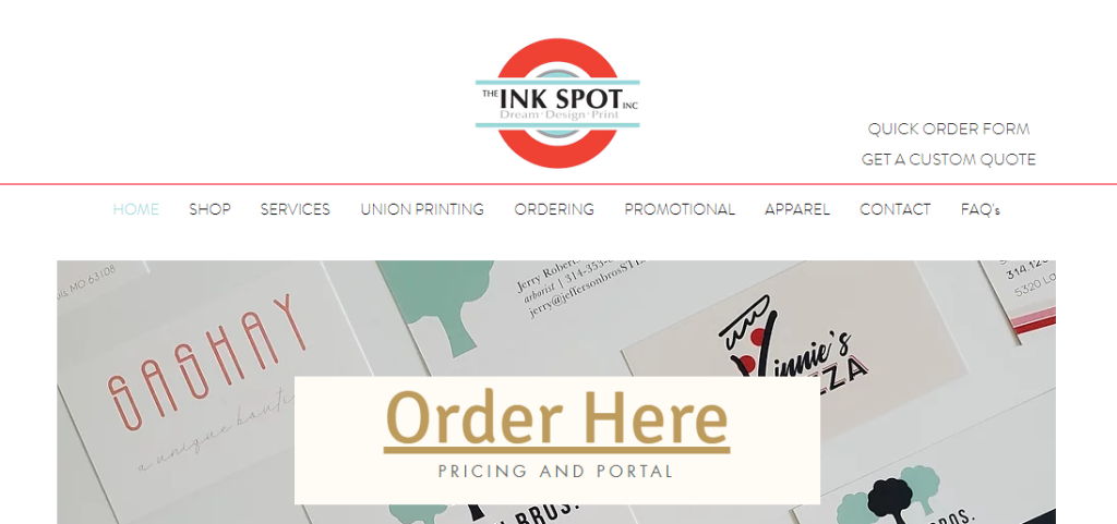 The Ink Spot Inc Printing in St. Louis