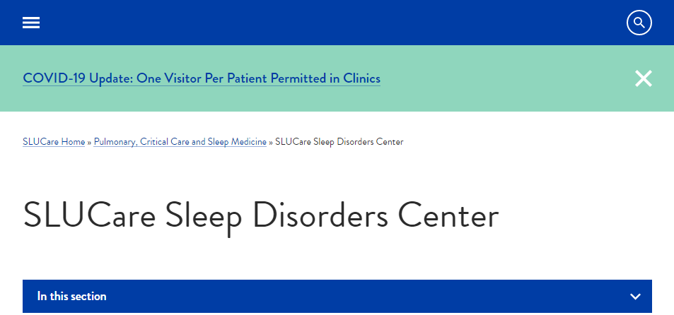 Expert Sleep Specialists in St. Louis