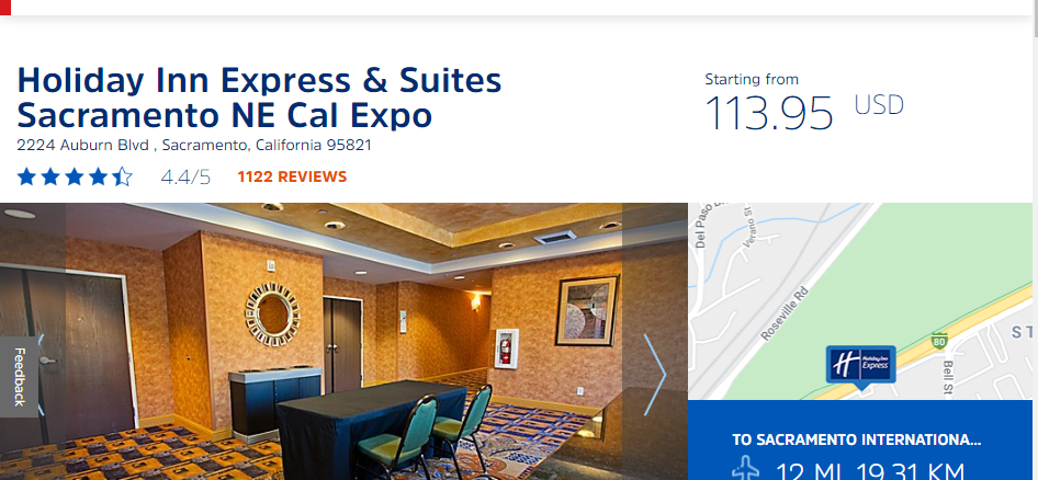 Popular Hotels in Sacramento