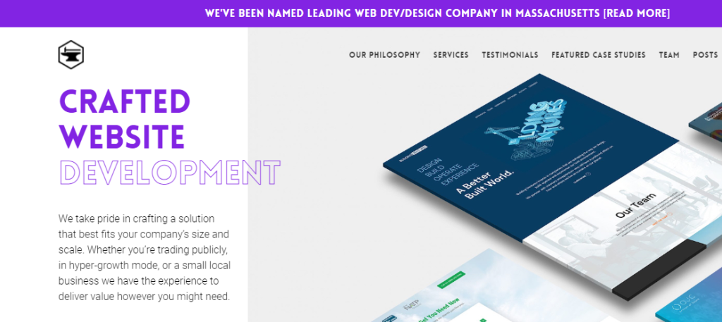 Comprehensive web development in Boston, Massachusetts