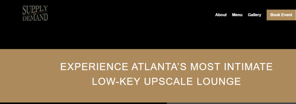 upscale Bars in Atlanta, GA