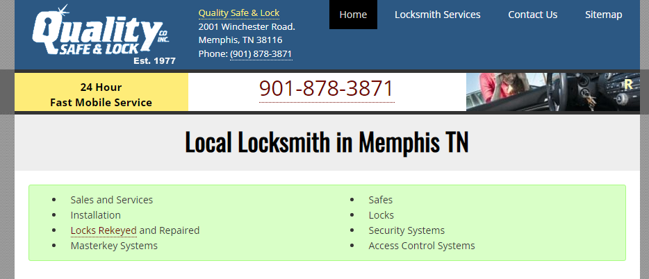 Expert Locksmiths in Memphis