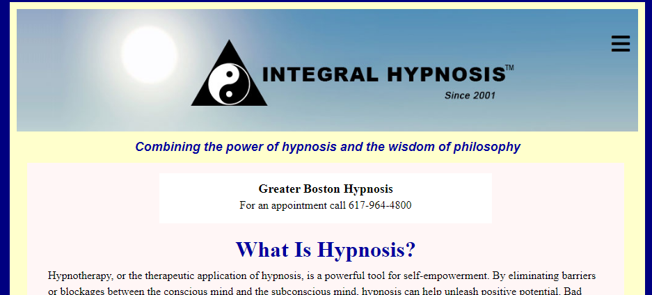 Outstanding Hypnotherapy in Boston