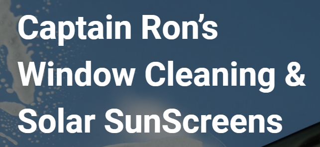 Captain Ron’s Window Cleaning & Sun Screen Installation