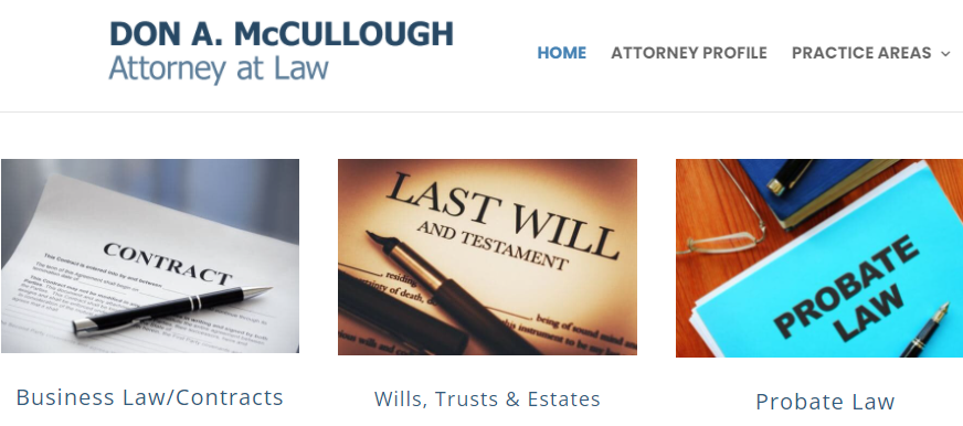 Don A McCullough Attorney at Law