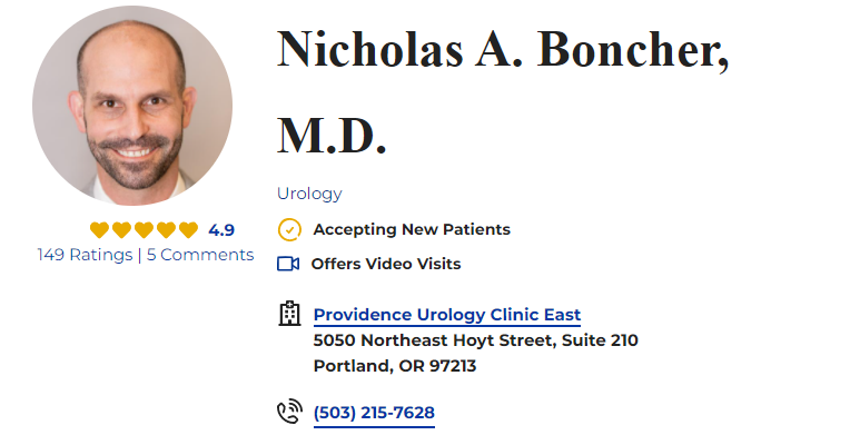 Nicholas A. Boncher, MD