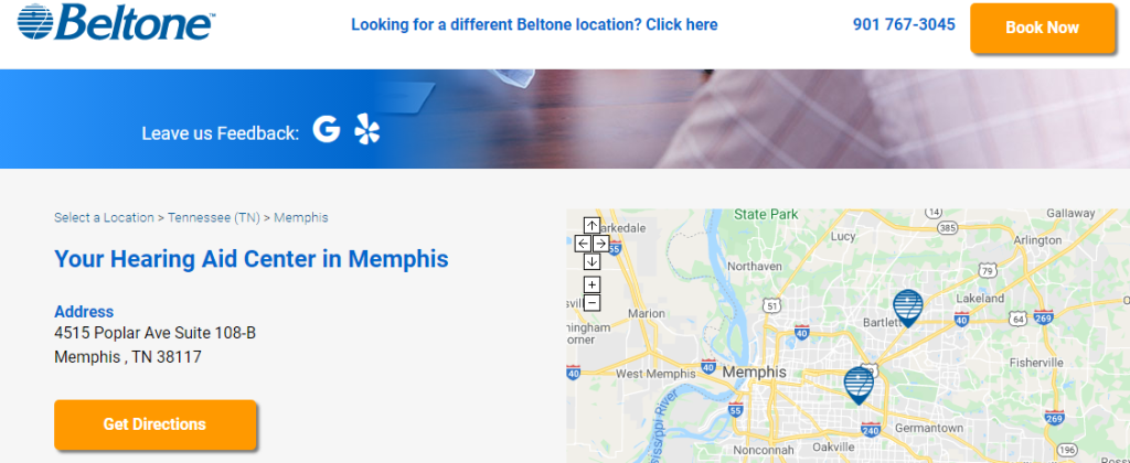 Beltone Hearing Care Center Memphis, TN