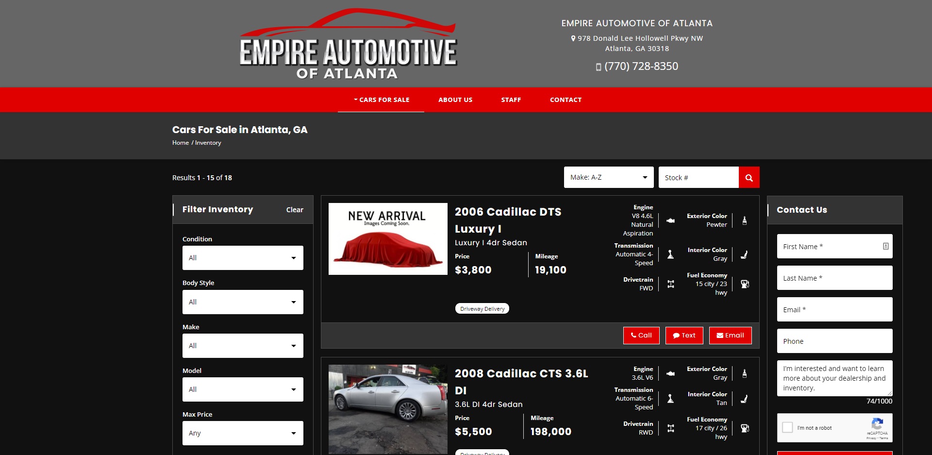 Atlanta, GA Best Car Dealerships