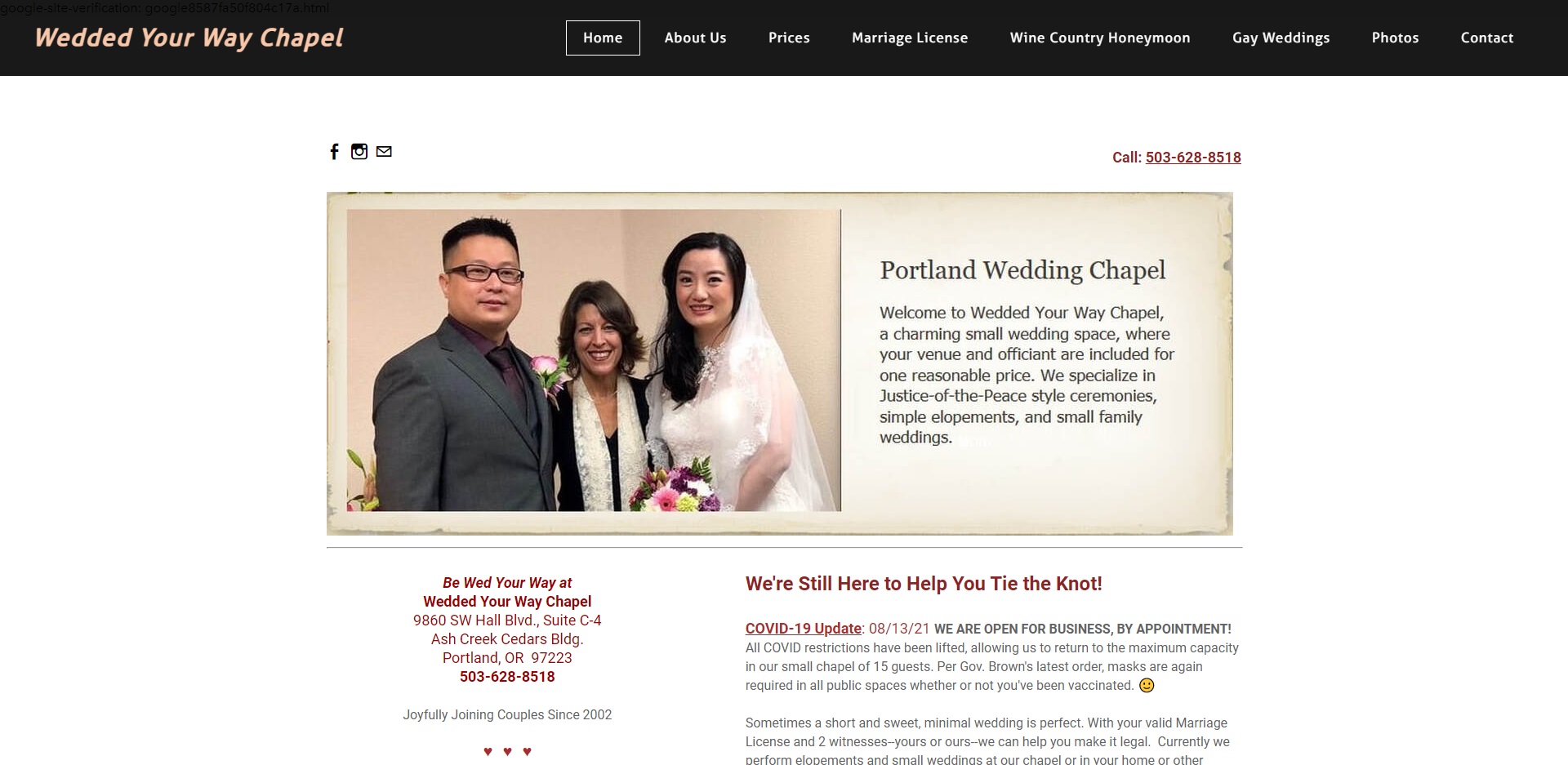Portland, OR Best Marriage Celebrants