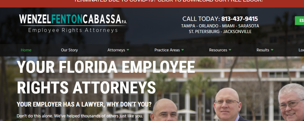 aggressive Employment Attorneys in Tampa, FL