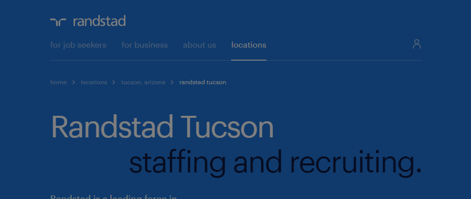 Professional Recruitment in Tucson