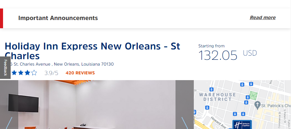 Affordable Hotels in New Orleans