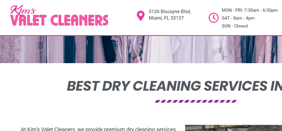 impressive Dry Cleaners in Miami, FL